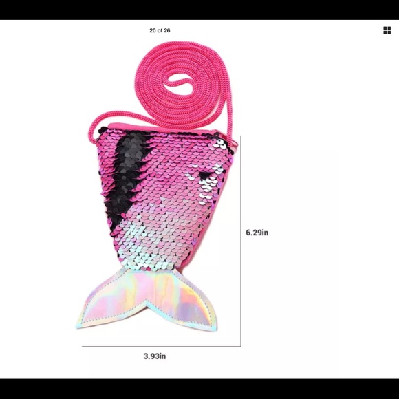 2 for15 New cute little mermaid purse - Picture 4 of 8